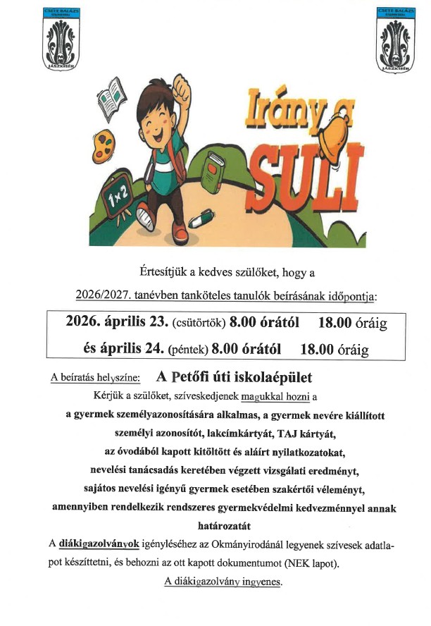 Beiratkozásról információ 