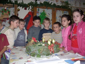 Népek Karácsonya Projekt az 3. c osztályban