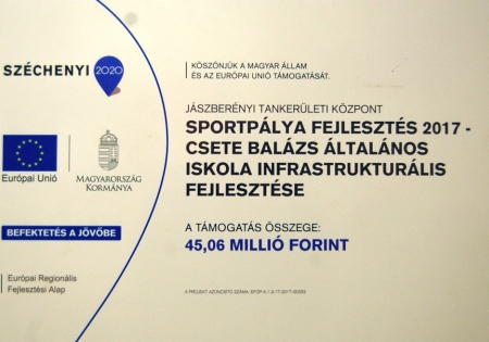 Sportpálya fejlesztés 2017