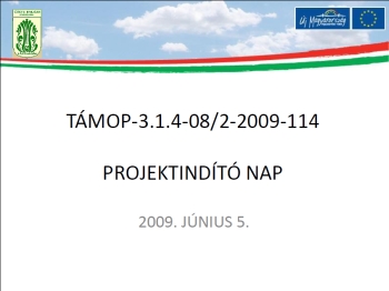 Projektindító nap