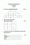 Feladatok: Az évfolyam matematikusa 2012 - alsó tagozat