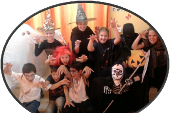 Halloween party a 4.b-ben